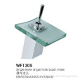 square waterfall water faucet for bathroom
